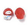 Opaque Resin Cabochons RESI-I037-06A-2
