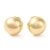 Rack Plating Brass Stud Earrings for Women EJEW-G394-18D-G-2
