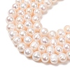 Natural Cultured Freshwater Pearl Beads Strands PA-CBABE82-15D-3