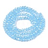 Electroplate Glass Beads Strands EGLA-A044-J2mm-B04-3