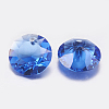 Faceted Glass Rhinestone Charms RGLA-F051-10mm-206-2