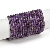 Natural Amethyst Beads Strands X-G-H230-81-2