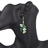 304 Stainless Steel Dangle Earrings EJEW-MZ00587-03-3