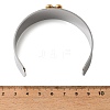Two Tone 304 Stainless Steel Cuff Bangles BJEW-D465-05B-GP-3