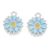 Alloy Enamel Pendants ENAM-A139-05P-03-1