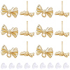 60Pcs Bowknot Alloy Stud Earring Findings FIND-BBC0004-63B-7