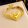304 Stainless Steel Mesh Chain Bracelets for Women FS-WG37C51-03-1