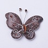Polyester Butterfly Decoration DIY-WH0018-03I-1