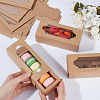 Cardboard Macaron Drawer Boxes CON-WH0086-132A-02-3