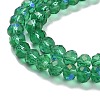 Electroplate Glass Beads Strands LS-EGLA-A034-T10mm-L12-3