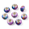 Opaque Resin European Beads RPDL-T003-09F-3