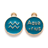 Alloy Enamel Pendants LS-X-ENAM-S124-01B-05J-1