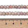 Natural Cultured Freshwater Pearl Beads Strands PEAR-L034-09D-5