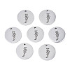Non-Tarnish 304 Stainless Steel Charms STAS-T059-26P-J-1