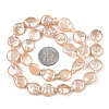 Natural Keshi Pearl Beads Strands PEAR-S018-02B-1-6