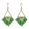 304 Stainless Steel Dangle Earrings EJEW-MZ00806-02-3