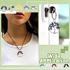 10Pcs 10 Styles Chakra Natural Mixed Stone Tree fo Life Pendants G-YW0002-31-6