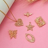 12Pcs 6 Style Brass Pendants KK-SZ0001-57-6