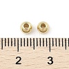 Rack Plating Brass Round Beads KK-A235-01G-03-2