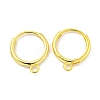 Brass Hoop Earring Findings KK-L211-021G-1