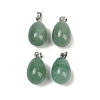 Natural Green Aventurine Pendants G-U018-01P-E-1