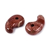 Natural Red Rainbow Jasper Pendants X-G-S294-07B-07-2