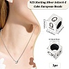 Sterling Silver Beads STER-WH20009-04Q-P-2