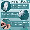 10M 1 Roll Polyester Beading Threads for Seed Beads OCOR-WH0082-348-4