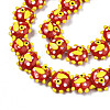 Handmade Bumpy Lampwork Beads Strands LAMP-N021-036E-3