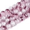 Baking Paint Glass Beads X1-DGLA-N015-10mm-05-1