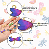 45Pcs 9 Colors Insect Theme Alloy Enamel Connector Charms ENAM-CJ0003-83-3