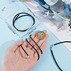 2Pcs Braided Round Leather Cord Necklace Making NJEW-BBC0001-19B-01-3