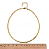 304 Stainless Steel Chain Necklaces NJEW-A041-01G-3