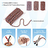 60M 3 Colors 3-Ply Twisted Macrame Polyester Cord OCOR-TA0003-48B-4
