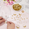 DIY Wine Glass Charms Making Kits DIY-CN0003-51-3