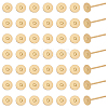 200Pcs 304 Stainless Steel Stud Earring Findings STAS-ME0001-49-1