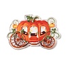 Halloween Printed Acrylic Pendants MACR-I041-02B-1