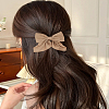 4Pcs 4 Colors Bowknot Polyester Alligator Hair Clips PHAR-LP0002-39-3
