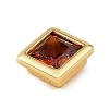 Brass Pave Cubic Zirconia Cabochons CU-CBA30E8-05G-02-2