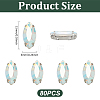 80Pcs Sew on Rhinestone DIY-MA0005-55A-2