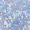 UV Plating Rainbow Iridescent Imitation Jelly Acrylic Beads OACR-K003-012D-3