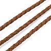 Braided PU Leather Cords WL-WH0005-002F-1
