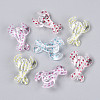 Printed Transparent Acrylic Beads TACR-T029-10M-2