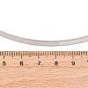 3MM 201 Stainless Steel Wire Choker Necklace NJEW-Z098-04P-3