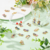 DICOSMETIC 48Pcs 8 Style Alloy Enamel Pendants ENAM-DC0001-06-4