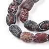 Natural Weathered Agate Beads Strands G-N344-42B-4