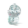 Transparent Resin Little Bear Ornament RESI-S015-01I-2