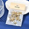 SHEGRACE Brass Starfish Charms XGR0169G-99G-6