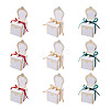 30 Sets 3 Colors Chair Shape Romantic Wedding Candy Box CON-FW0001-01-1
