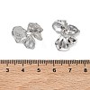 Valentine's Day 304 Stainless Steel Stud Earrings for Women EJEW-K332-02P-5